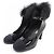 Chanel Mary Jane Lackleder-Pumps Schwarz - Ansicht 3