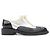 Mocassini in pelle Chanel Nero Argento