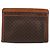 Céline Celine Logo Triomphe Canvas and leather Marrone - vista 2