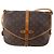 Louis Vuitton Saumur Monogram Canvas 30 Marrone