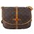 Louis Vuitton Saumur Monogram Canvas 30 Marrone - vista 2