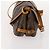 Louis Vuitton Saumur Monogram Canvas 30 Marrone - vista 4