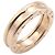Bulgari Anello Bvlgari BVLGARI B-zero1 in oro rosa D'oro