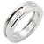 Bulgari Bvlgari B-zero1 Ring aus 18K Weißgold Silber