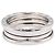 Bulgari Bvlgari B-zero1 3-Band Ring aus 18K Weißgold Silber - Ansicht 2