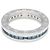 Bulgari Bvlgari B-zero1 Ring mit blauem Topas Silber - Ansicht 2