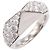 Anello Sigillo da Donna Prada in Oro Bianco 18K Argento