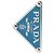 Orecchini a clip in argento sterling 925 Prada Blu