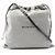 Borsa a tracolla in pelle grigia Balenciaga Marrone