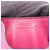 Borsa a tracolla per telefono in pelle rosa Fendi FF Diamond - vista 4