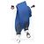 Hermès Kelly Shoulder Strap - Blue Canvas & Black Leather
