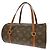 Borsa Louis Vuitton Papillon Monogram Canvas 26 Marrone - vista 2