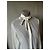 Christian Dior Camisa de encaje blanco con lazo - vista 2