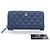 Chanel Matelasse Wallet Zippy CC medium Navy blue