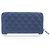 Chanel Matelasse Wallet Zippy CC medium Navy blue - view 2