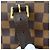 Borsa Louis Vuitton Chelsea Damier Marrone - vista 7