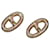 Hermès Boucles d'oreilles Chaine d'Ancre en or rose 18K Hermes  - vue 4