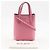 Borsa Salvatore Ferragamo Gancini Rosa - vista 16