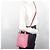 Borsa Salvatore Ferragamo Gancini Rosa - vista 17