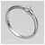 Cartier Damour Platin Ring - Ansicht 3