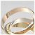 Anello Trinity di Cartier in oro 18K - vista 5