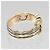 Anello Cartier 2C tricolore - vista 7