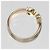 Anello Cartier 2C tricolore - vista 9