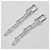 Orecchini a maglie graduate Tiffany & Co. Hardware - vista 6