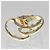 Anello Cartier Trinity in oro rosa bianco e giallo 18K - vista 6