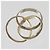 Anello Cartier Trinity in oro rosa bianco e giallo 18K - vista 7