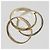 Anello Cartier Trinity in oro rosa bianco e giallo 18K - vista 8