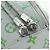 LOUIS VUITTON Zaino Monogram Iridescent Discovery Grigio M14184 Auth 179853SAM Marrone - vista 21