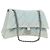 BALENCIAGA Borsa a Spalla Chain Crash Denim Blue Silver 716393 Auth 178295SAM Argento