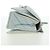 BALENCIAGA Borsa a Spalla Chain Crash Denim Blue Silver 716393 Auth 178295SAM Argento - vista 4