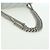 BALENCIAGA Borsa a Spalla Chain Crash Denim Blue Silver 716393 Auth 178295SAM Argento - vista 7