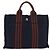 Hermès Borsa Fourre Tout PM HERMES in tela Marrone Navy Auth BA12639A Blu navy - vista 2