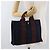 Hermès Borsa Fourre Tout PM HERMES in tela Marrone Navy Auth BA12639A Blu navy - vista 21