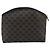 Céline Pochette CELINE Macadam Canvas PVC Pelle Nera Oro Auth am11653A Nero D'oro - vista 2