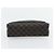 Céline Pochette CELINE Macadam Canvas PVC Pelle Nera Oro Auth am11653A Nero D'oro - vista 6