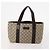 Borsa Tote GUCCI GG Supreme Web Sherry Line PVC 4 Set Beige Marrone Auth 178835 - vista 14