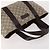 Borsa Tote GUCCI GG Supreme Web Sherry Line PVC 4 Set Beige Marrone Auth 178835 - vista 17