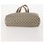 Borsa Tote GUCCI GG Supreme Web Sherry Line PVC 4 Set Beige Marrone Auth 178835 - vista 25