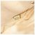 CHANEL Borsa a Spalla con Catena in Pelle Caviar Beige Oro CC Auth ka4405V D'oro - vista 11