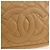 CHANEL Borsa a Spalla con Catena in Pelle Caviar Beige Oro CC Auth ka4405V D'oro - vista 21