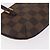LOUIS VUITTON Damier Ebene Manosque GM Pochette Accessoires N51120 LV Auth 181370A Damier ebène - vue 16
