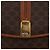 Céline Borsa a tracolla CELINE Macadam Canvas PVC Pelle Marrone Oro Auth BA12811 D'oro - vista 17