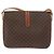 Céline Borsa a tracolla CELINE Macadam Canvas PVC Pelle Marrone Oro Auth BA12811 D'oro - vista 2