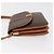 Céline Borsa a tracolla CELINE Macadam Canvas PVC Pelle Marrone Oro Auth BA12811 D'oro - vista 4