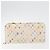 LOUIS VUITTON Portafoglio Monogram Multicolor 2 Set White LV Auth BA12853 Bianco - vista 2