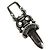 Chrome Hearts Dolch Anhänger Charm Top Ag925 Silver Auth 180403M Silber